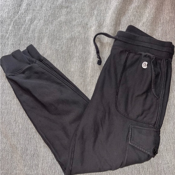 TODD SNYDER x Champion Utility Cargo Jogger Sweatpants Men’s Medium gray navy - Picture 2 of 6